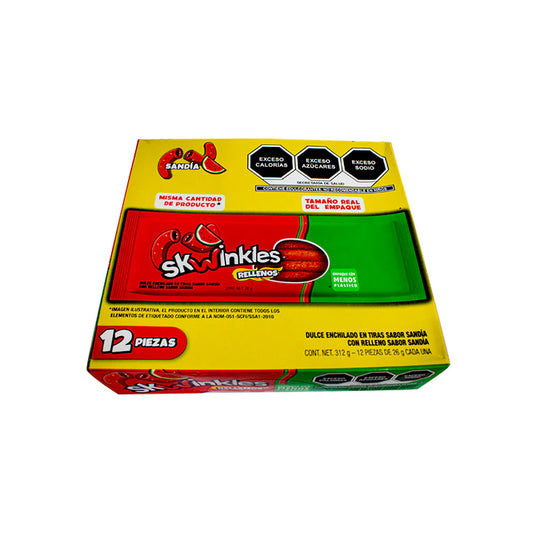 Skwinkles rellenos watermelon flavor 12ct